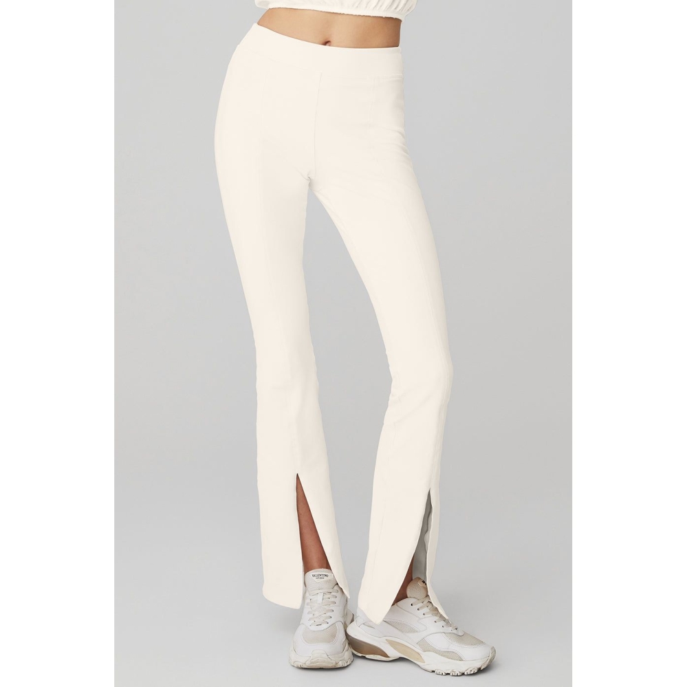 Alo Yoga Airbrush High-Taille 7/8 Flutter Leggings Damen Weiß | JRXALB063