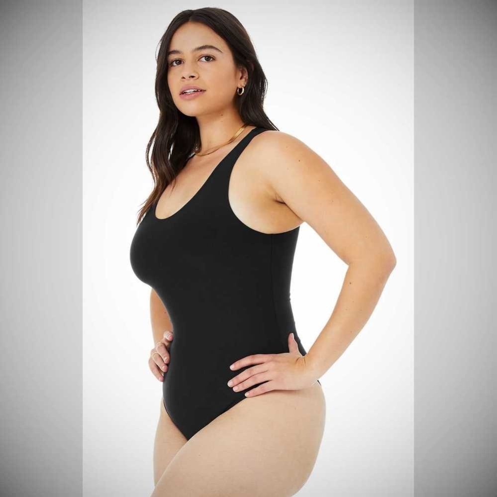 Alo Yoga Airlift Barre Bodys Damen Schwarz | OIFZNV170