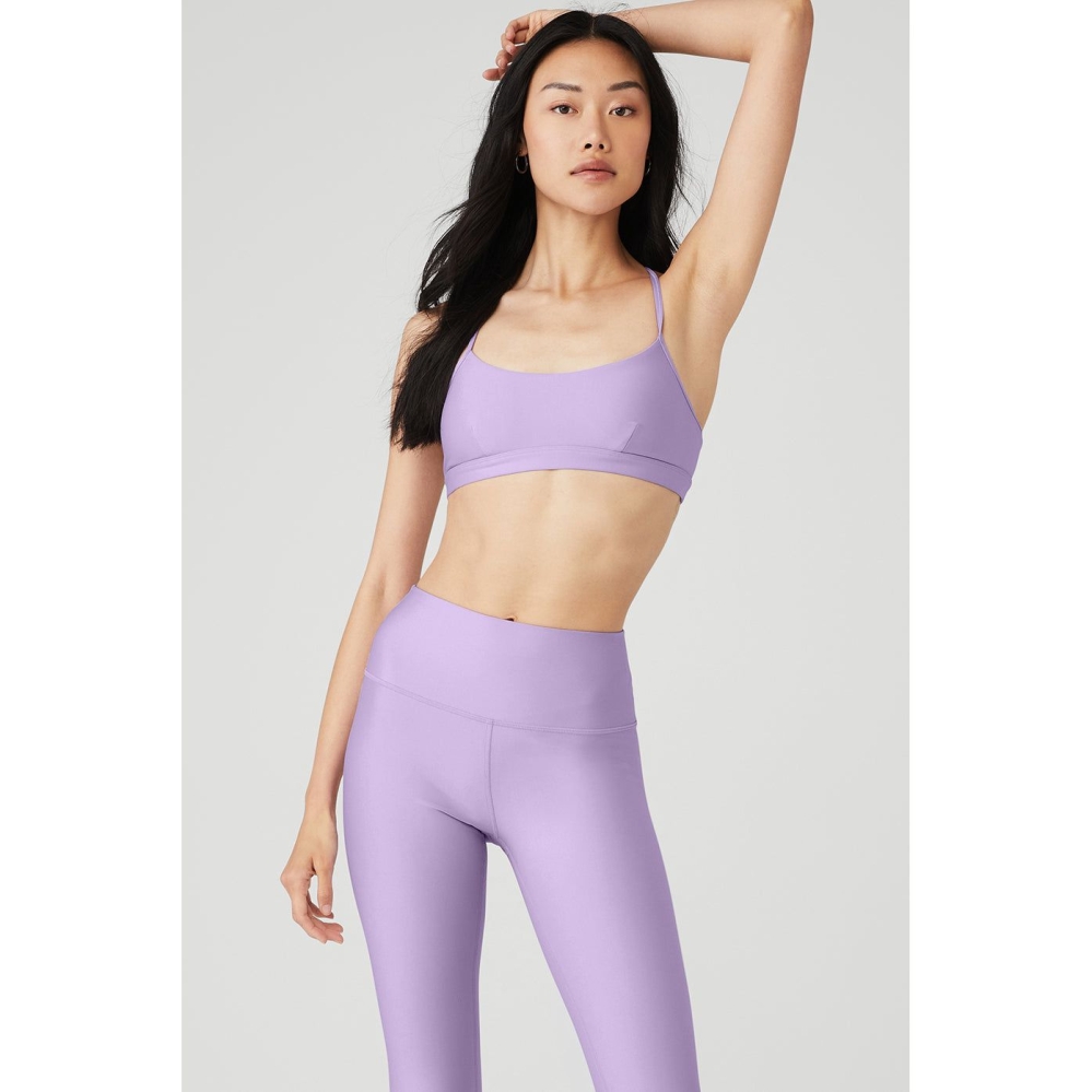 Alo Yoga Airlift Intrigue BHs Damen Lila | FDIBKX617