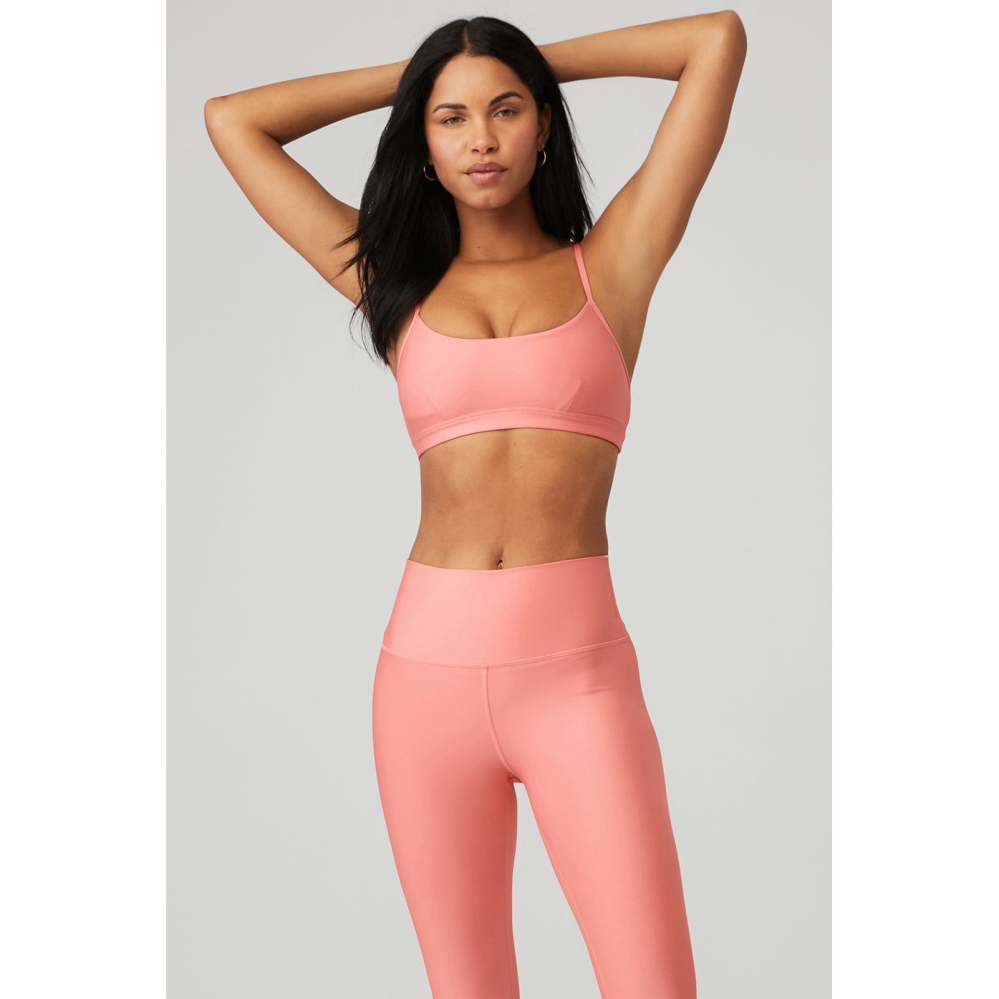 Alo Yoga Airlift Intrigue BHs Damen Rosa | DGHSPQ947