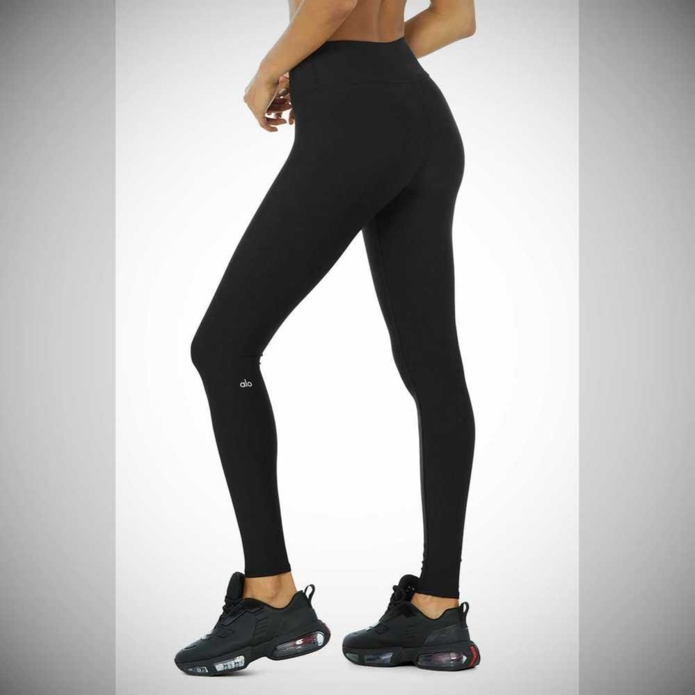 Alo Yoga Airlift Leggings Damen Schwarz | NZPOIB658