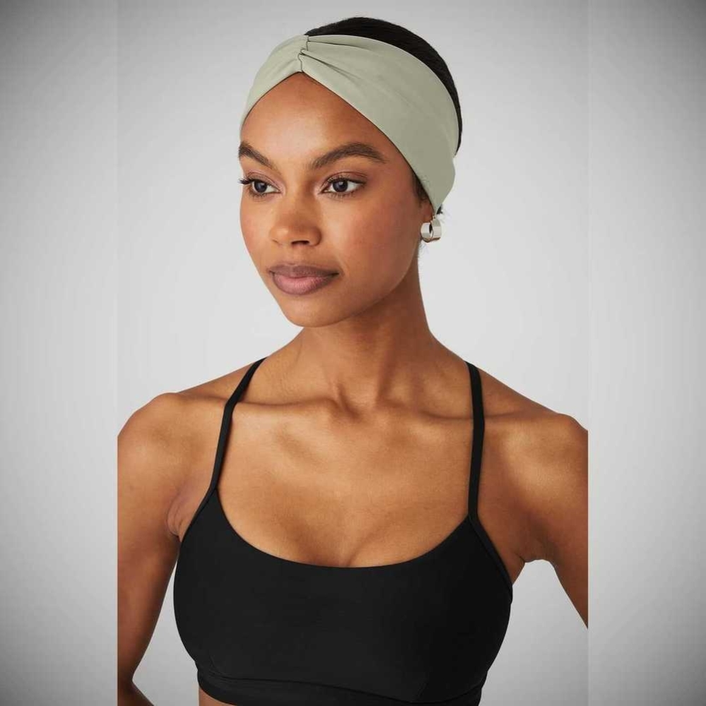 Alo Yoga Airlift Stirnband Damen Grau | XRPOJU265