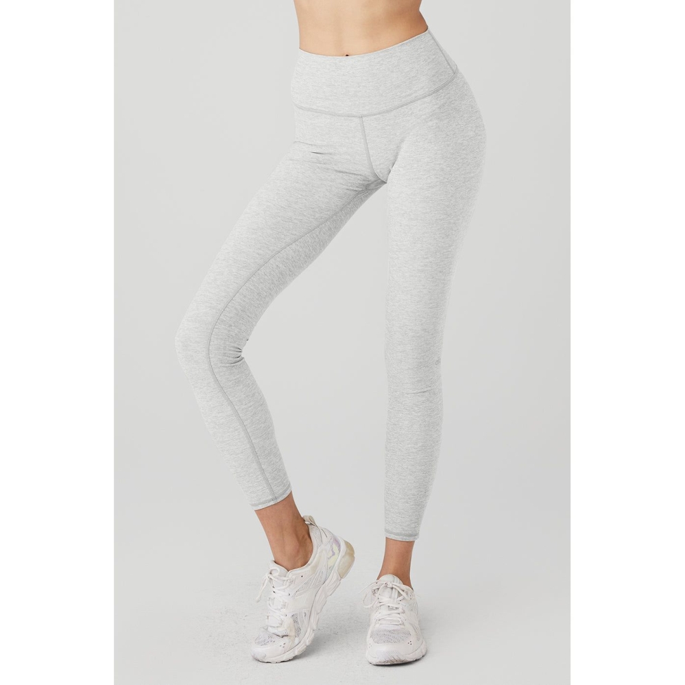 Alo Yoga Alosoft High-Taille 7/8 Highlight Leggings Damen Grau | LTQRKH043