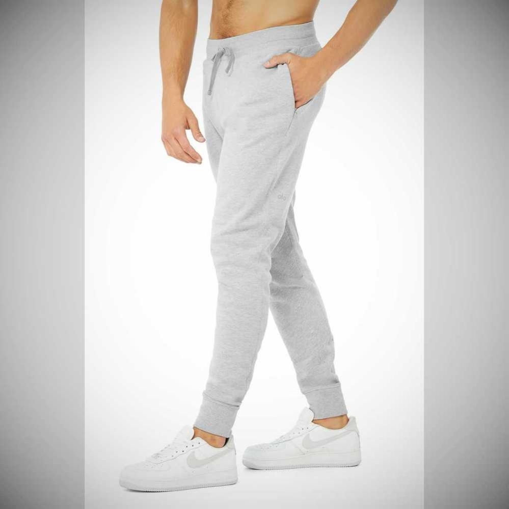 Alo Yoga Baseline Sweathose Herren Grau | IKOZDP197