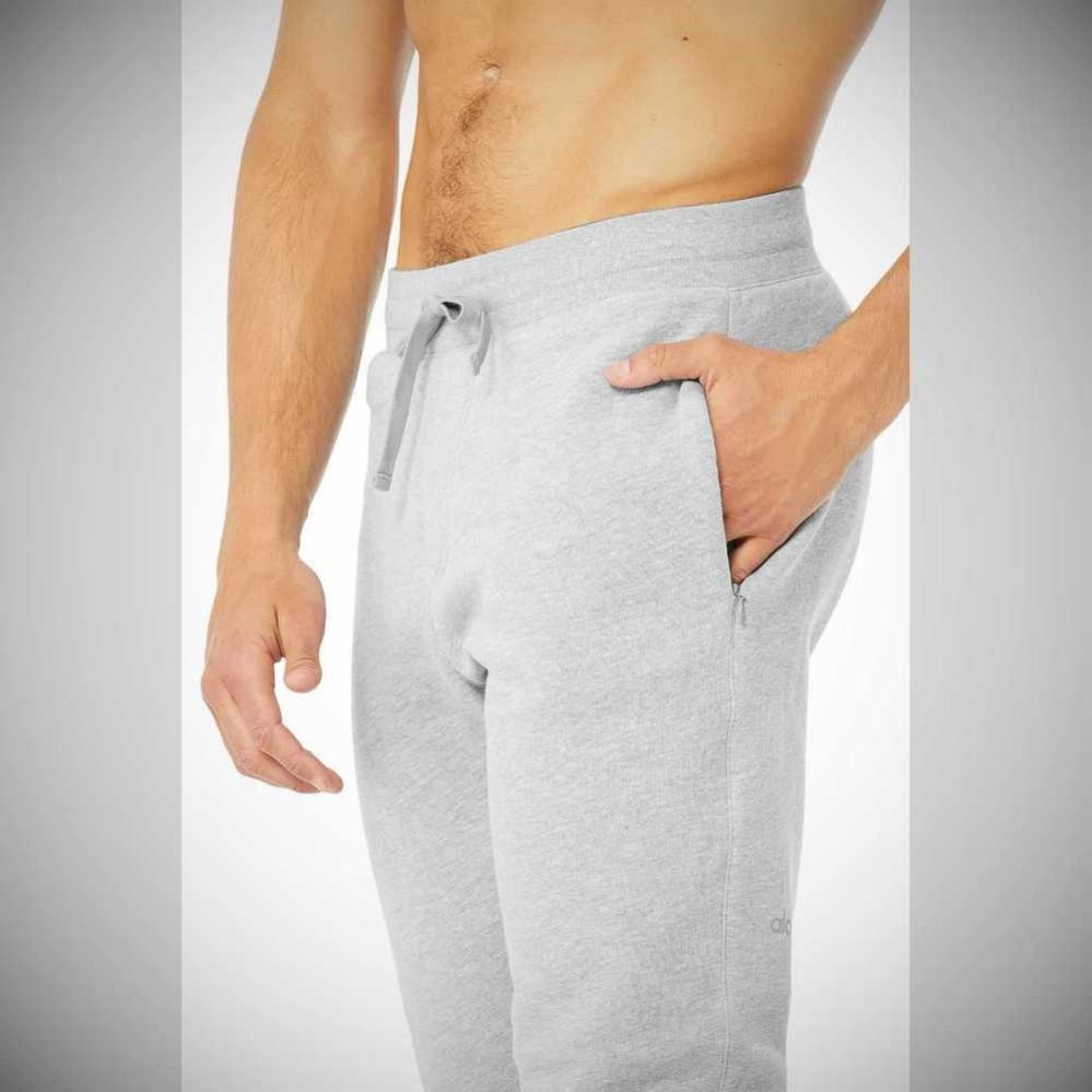 Alo Yoga Baseline Sweathose Herren Grau | IKOZDP197