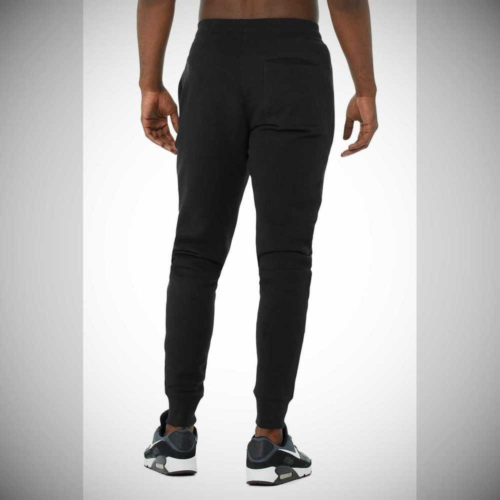 Alo Yoga Baseline Sweathose Herren Schwarz | LQOPND259