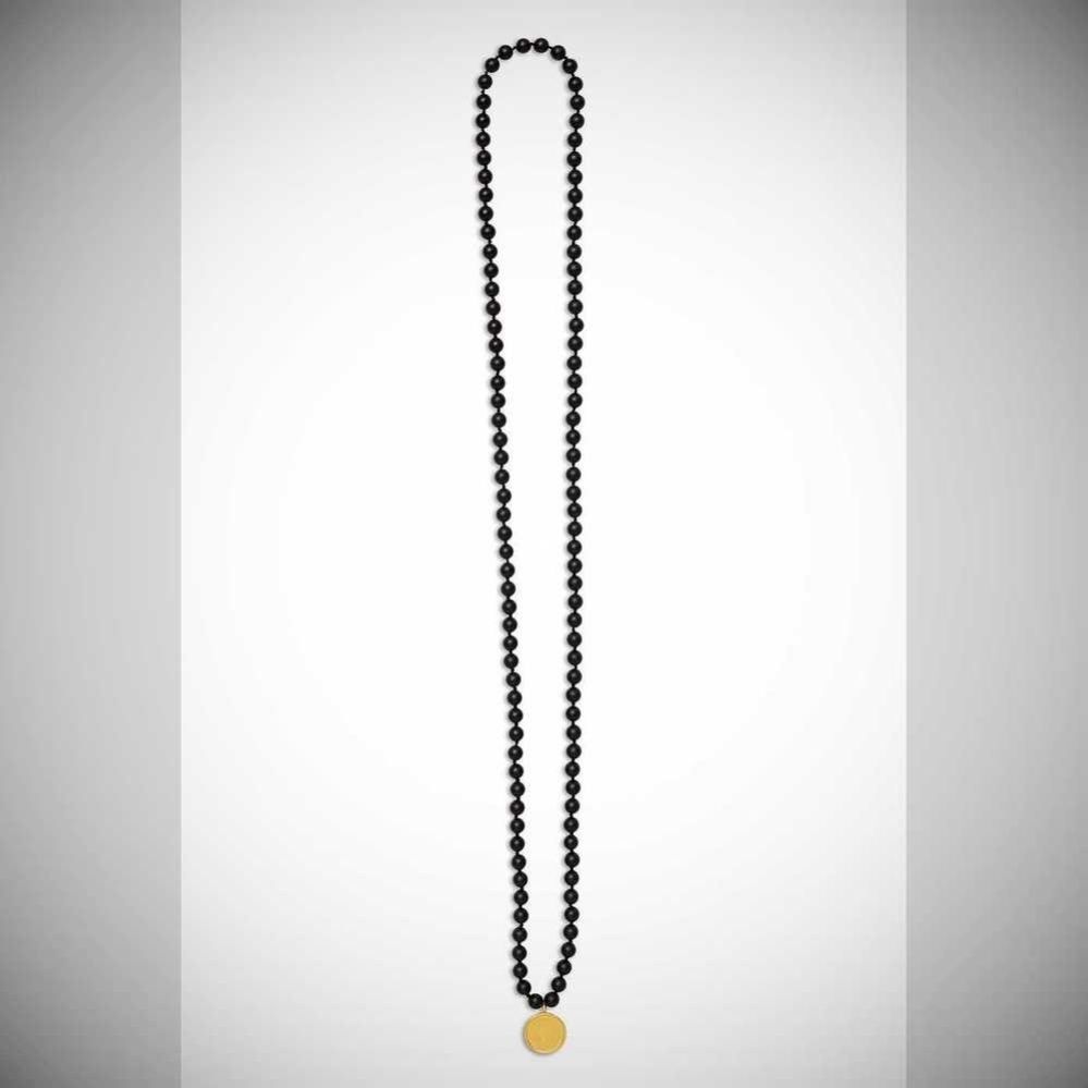 Alo Yoga Black Onyx Mala Ketten Herren Schwarz | SHCJXV516