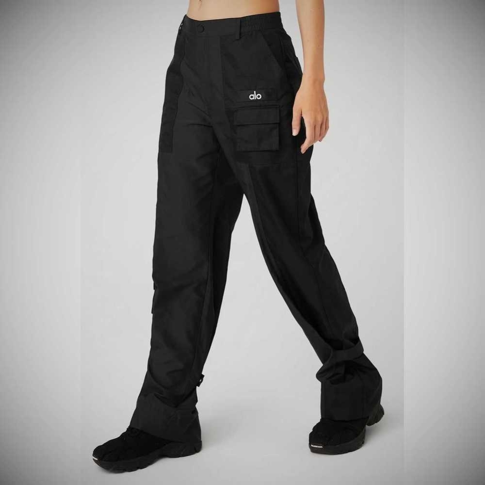 Alo Yoga Blaze Trouser Hose Damen Schwarz | CRNFAZ498