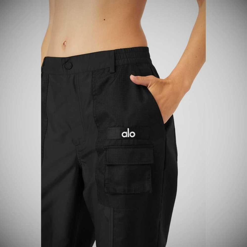 Alo Yoga Blaze Trouser Hose Damen Schwarz | CRNFAZ498