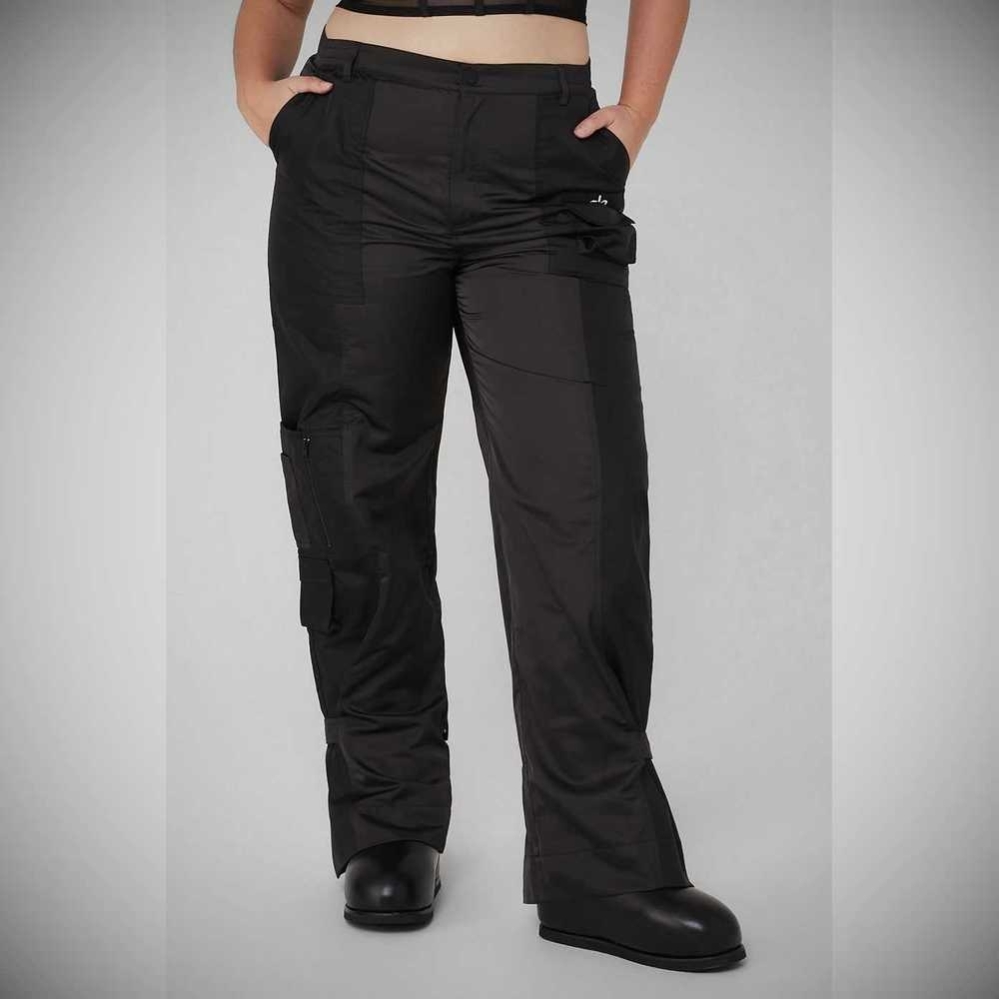 Alo Yoga Blaze Trouser Hose Damen Schwarz | CRNFAZ498