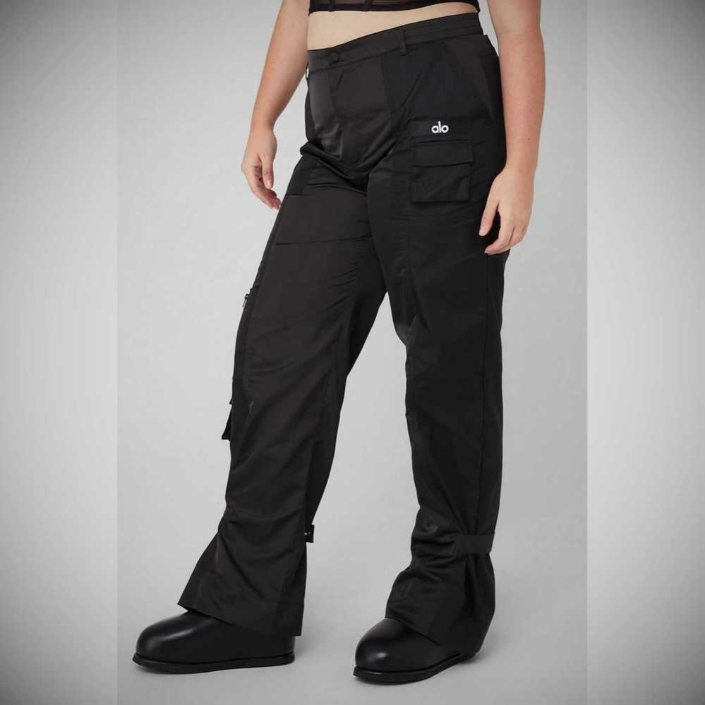 Alo Yoga Blaze Trouser Hose Damen Schwarz | CRNFAZ498