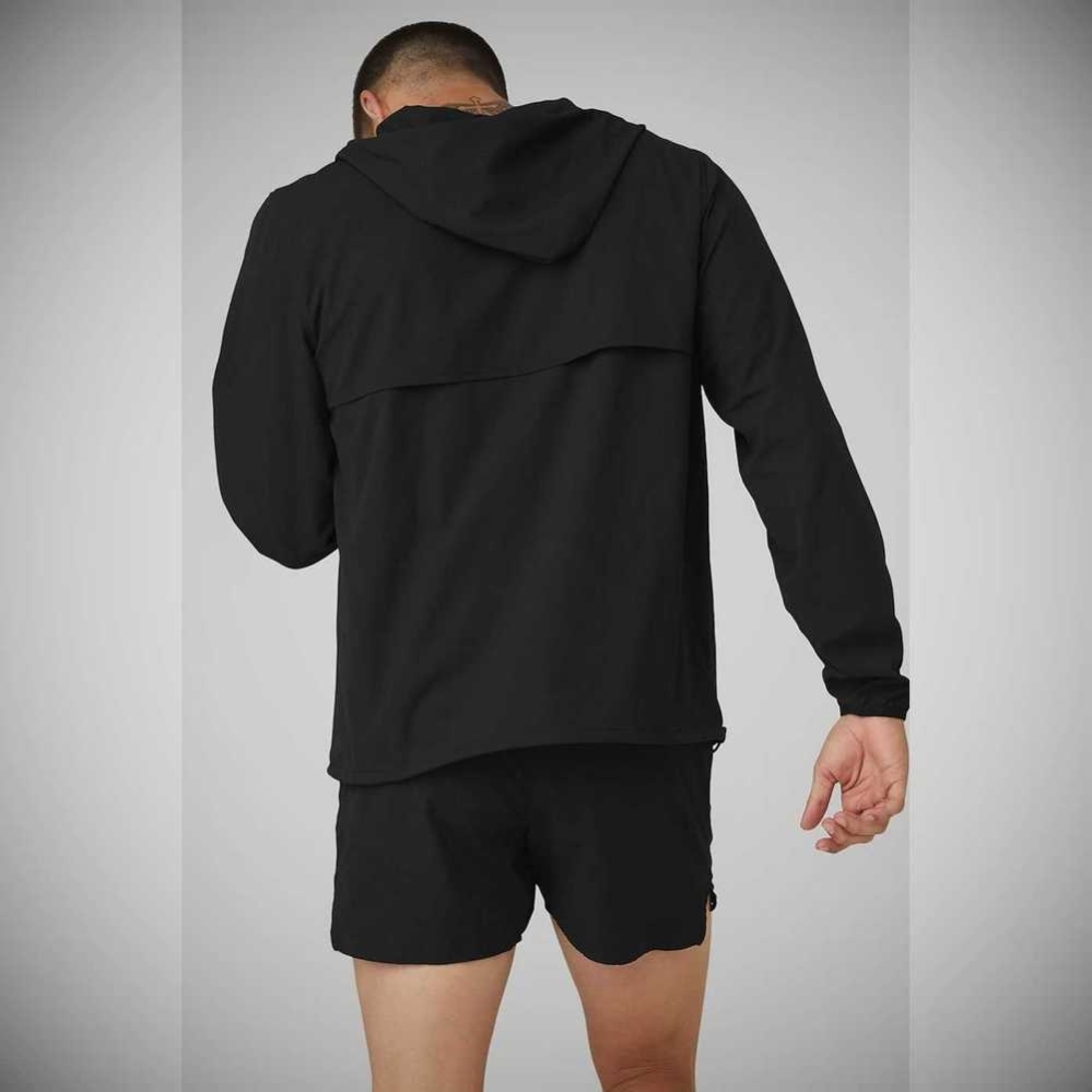 Alo Yoga Cadence Jacke Herren Schwarz | UAIRPH605