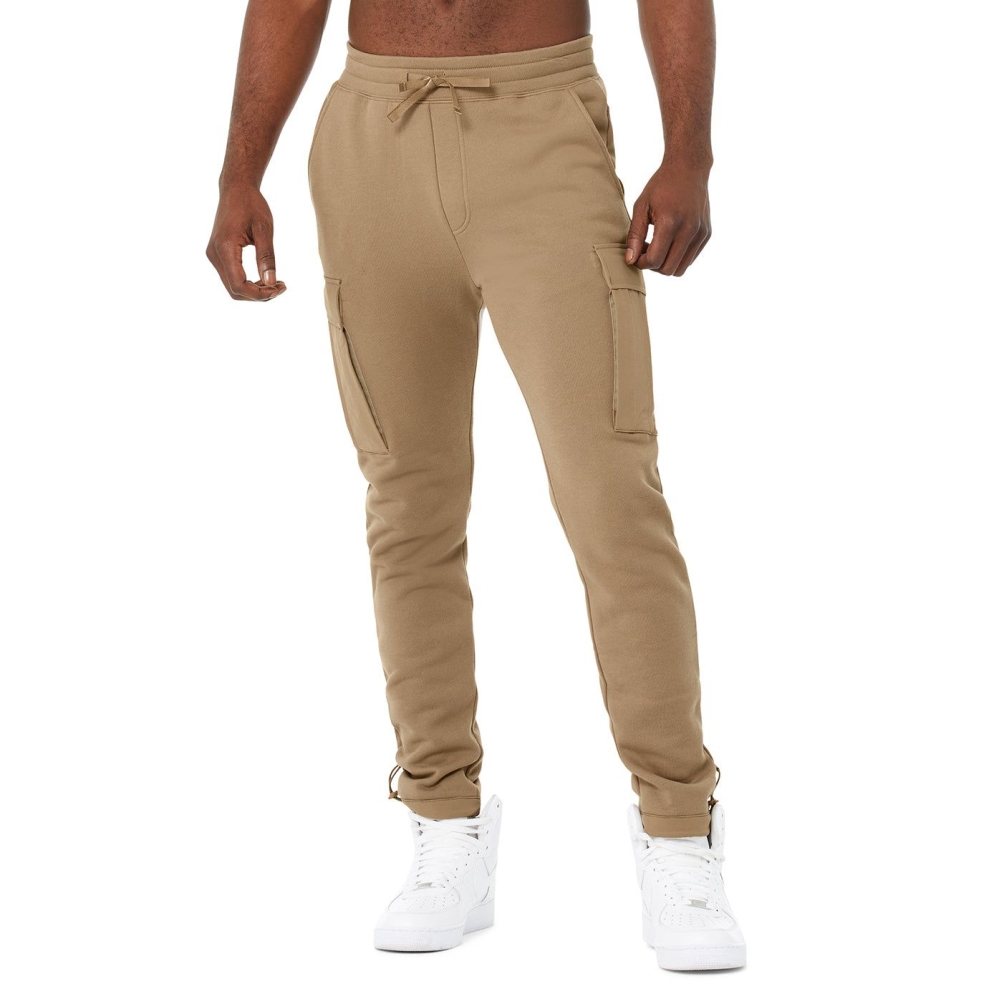 Alo Yoga Cargo Traverse Sweathose Herren Braun | IHLPRK065