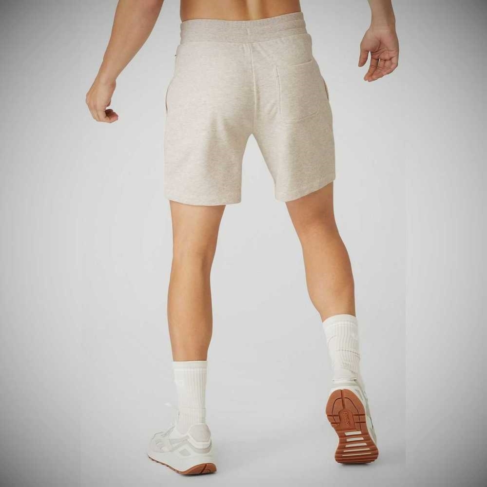 Alo Yoga Chill Kurze Hose Herren Beige | ZMNWAR902