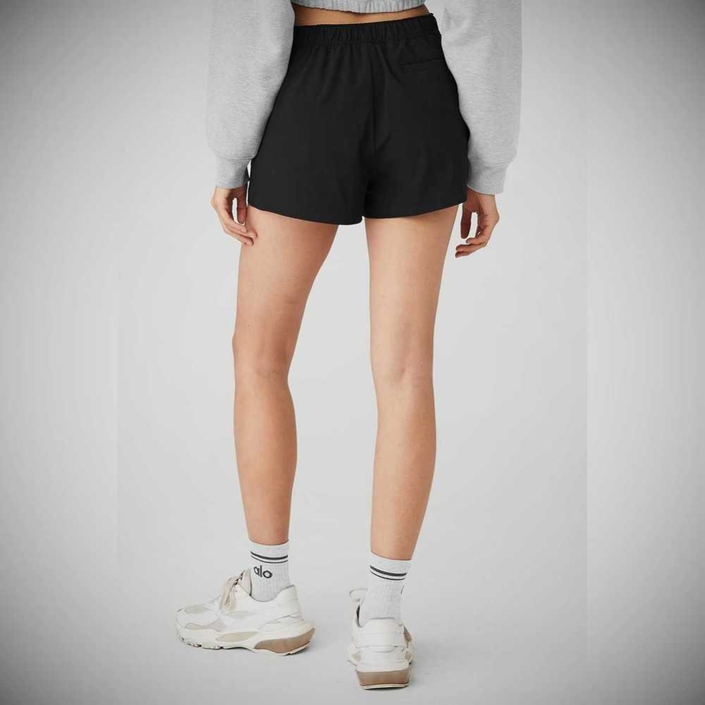 Alo Yoga Clubhouse Skort Kurze Hose Damen Schwarz | VORQST541