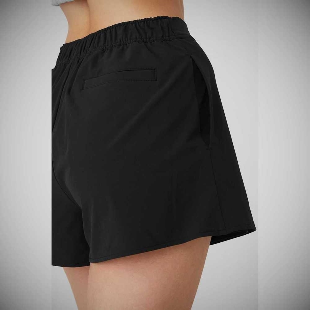 Alo Yoga Clubhouse Skort Kurze Hose Damen Schwarz | VORQST541