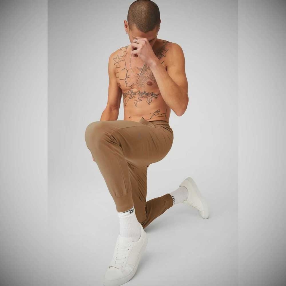 Alo Yoga Co-Op 7/8 Hose Herren Braun | TULXMO823