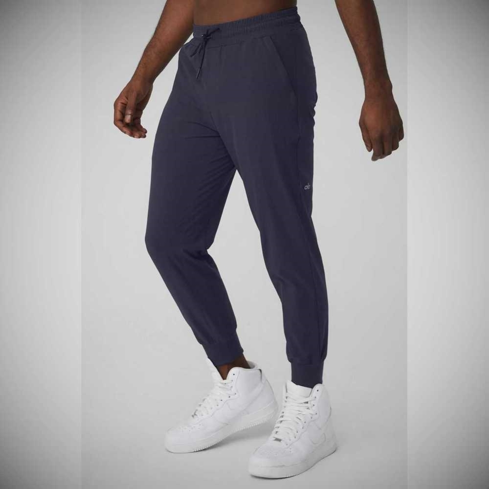 Alo Yoga Co-Op 7/8 Hose Herren Navy | VSWTAH342