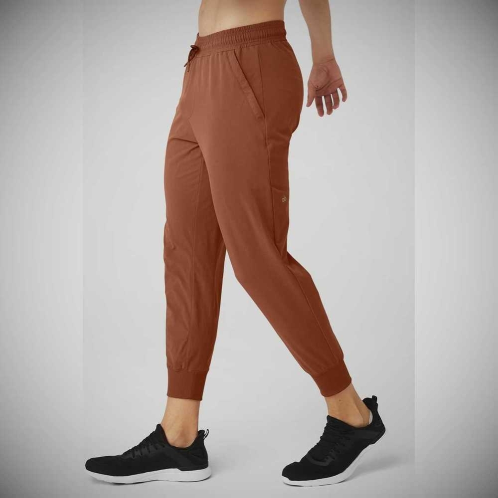 Alo Yoga Co-Op 7/8 Hose Herren Rust | JDYVIM315