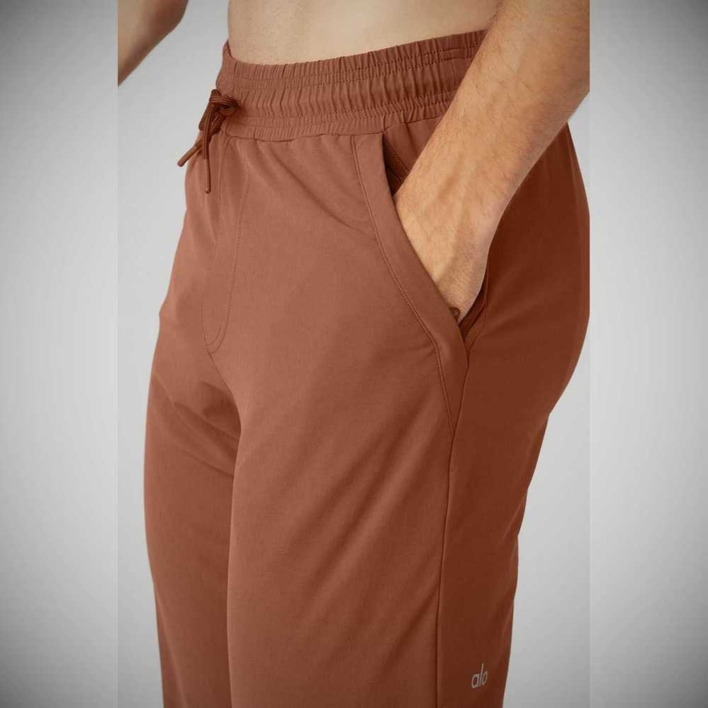 Alo Yoga Co-Op 7/8 Hose Herren Rust | JDYVIM315