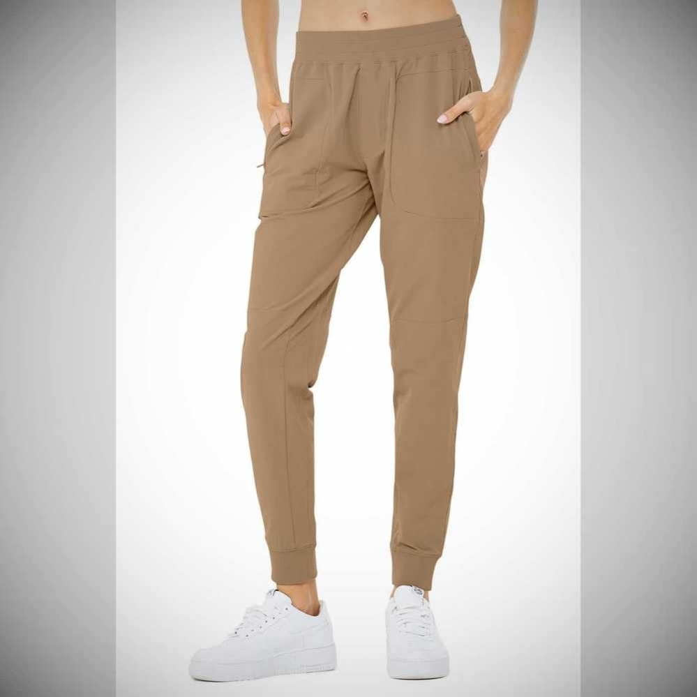 Alo Yoga Co-Op Hose Damen Braun | XDSZTI209