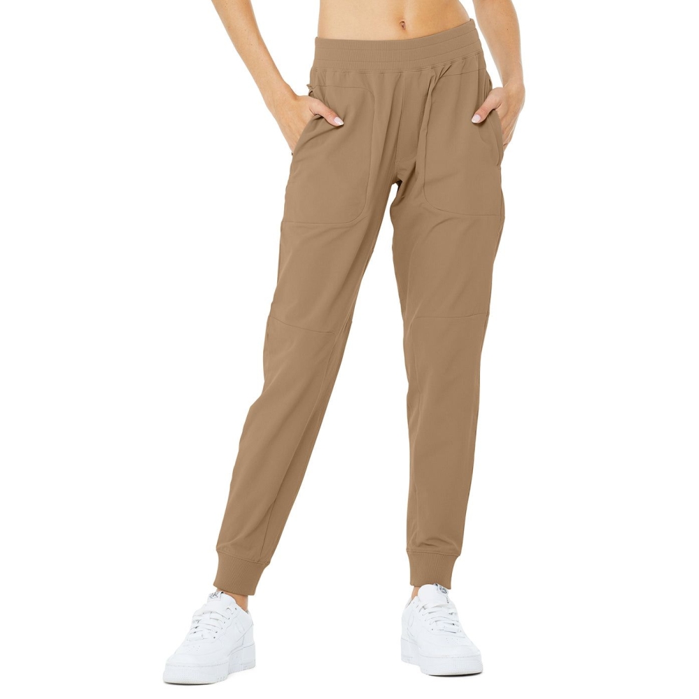 Alo Yoga Co-Op Hose Damen Braun | XDSZTI209