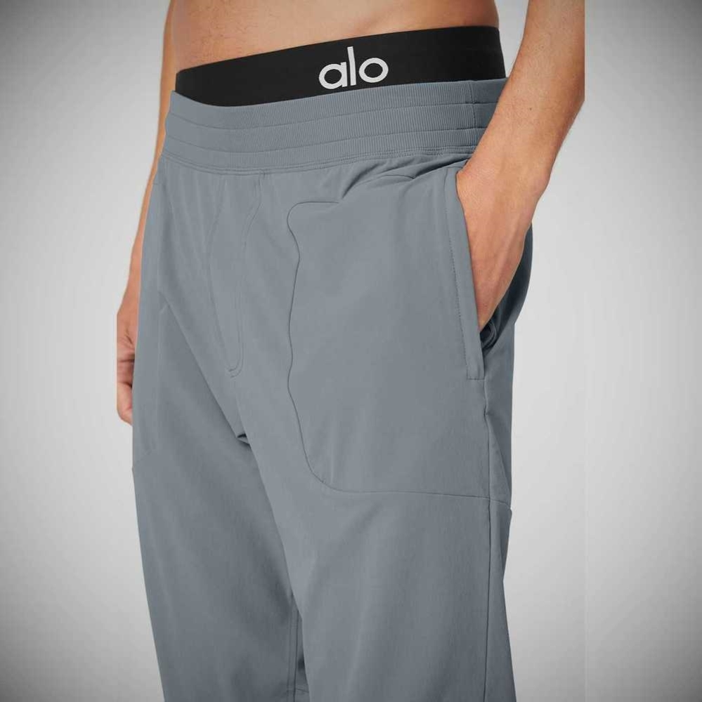 Alo Yoga Co-Op Hose Herren Blau | ODLVWX564