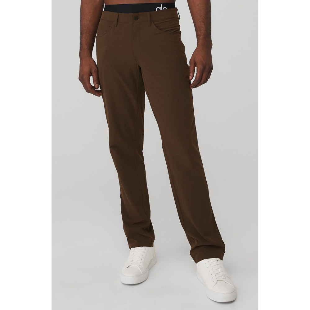 Alo Yoga Day and Night Hose Herren Kaffee | YOIJTS584