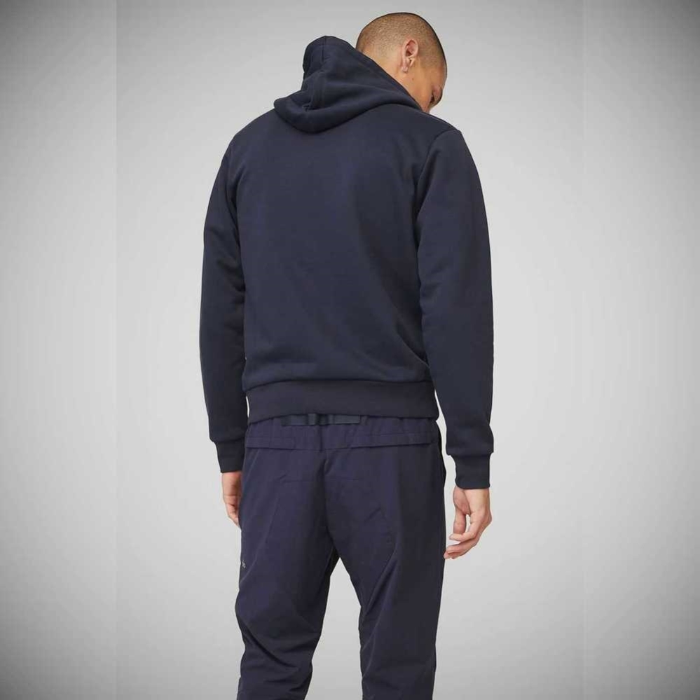 Alo Yoga Everyday Full Zip Oberbekleidung Herren Navy | LMFQBG564