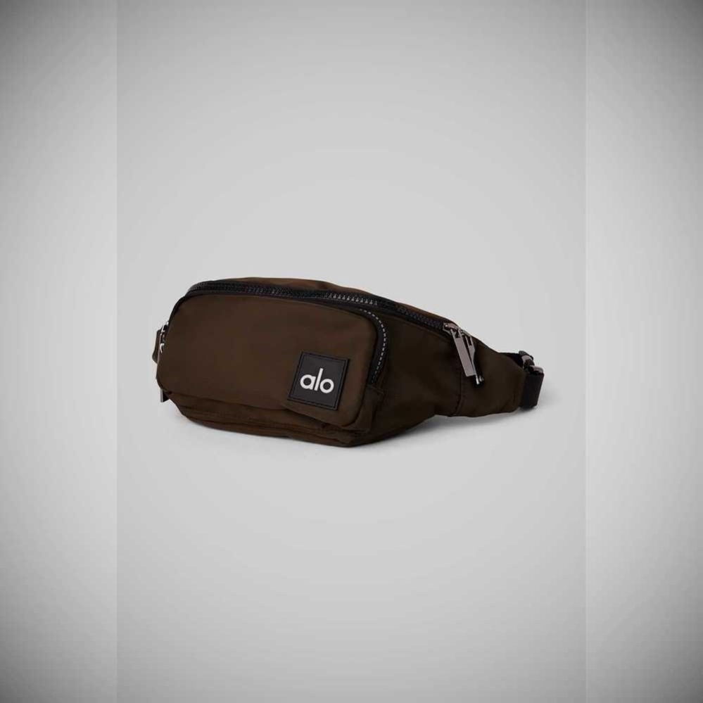 Alo Yoga Explorer Fanny Pack Tasche Damen Kaffee | GPSZEK423