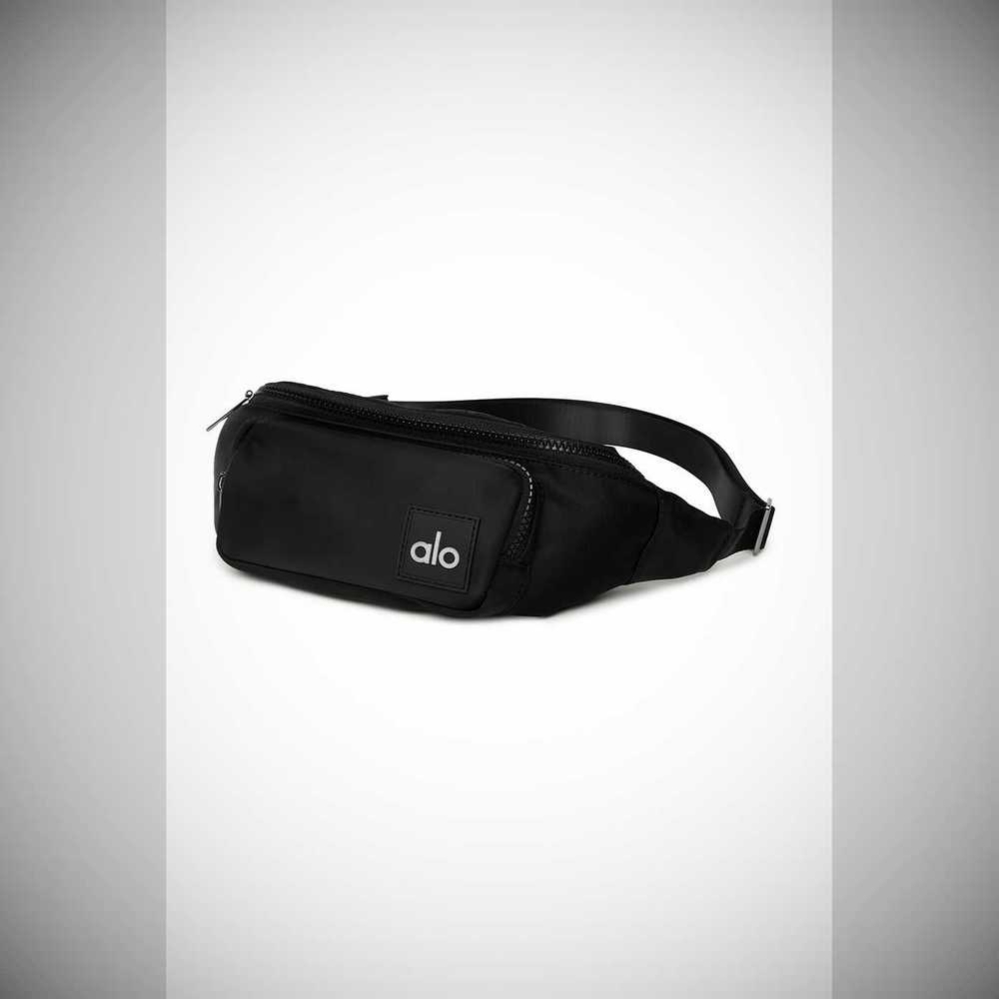 Alo Yoga Explorer Fanny Pack Tasche Damen Schwarz | MUHRSN240