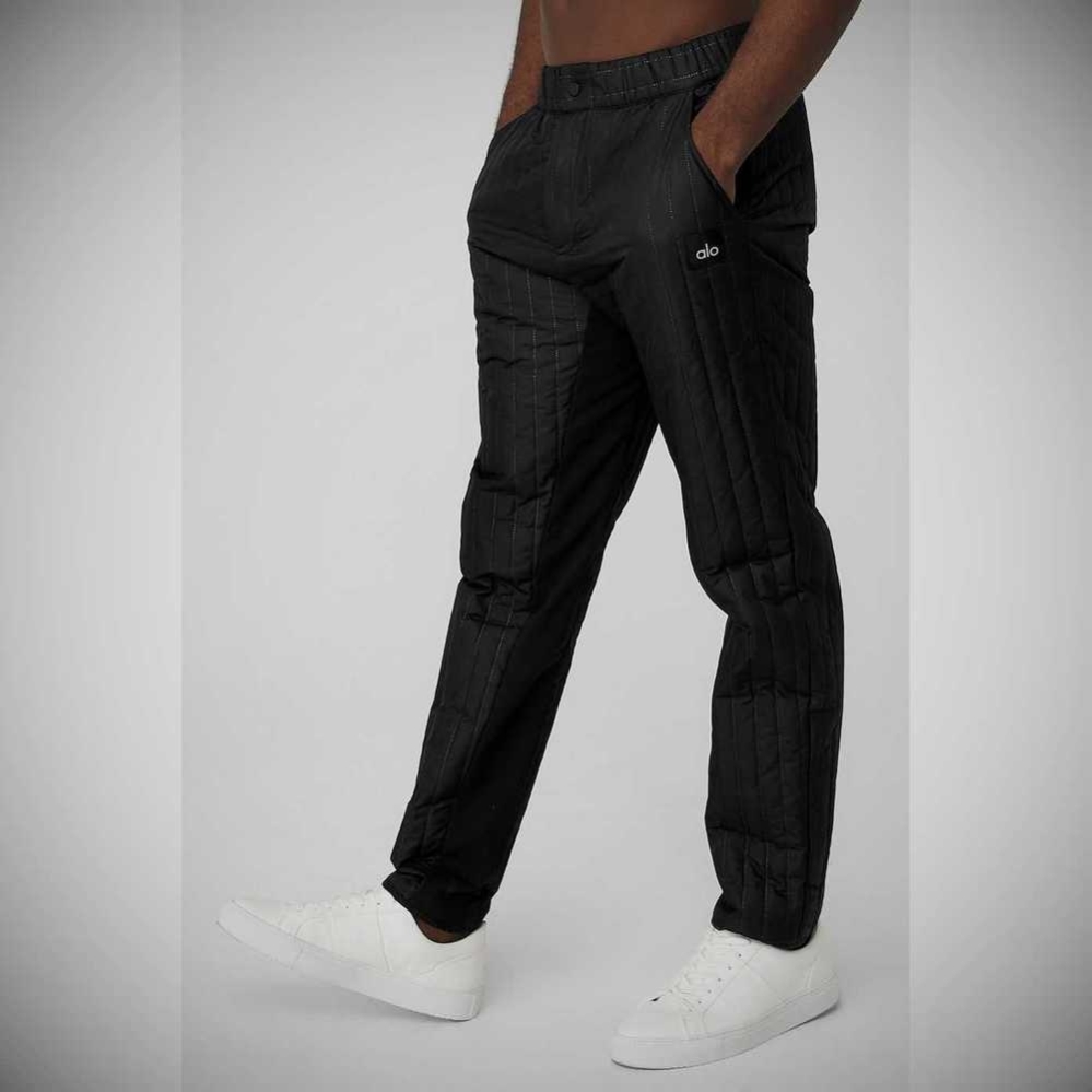 Alo Yoga Future Hose Herren Schwarz | UBQLSR672