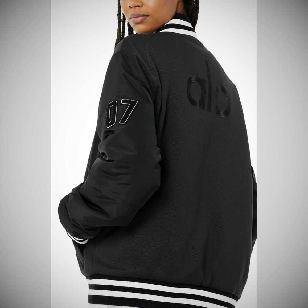 Alo Yoga G.O.A.T Jacke Damen Schwarz | KRDJTP715