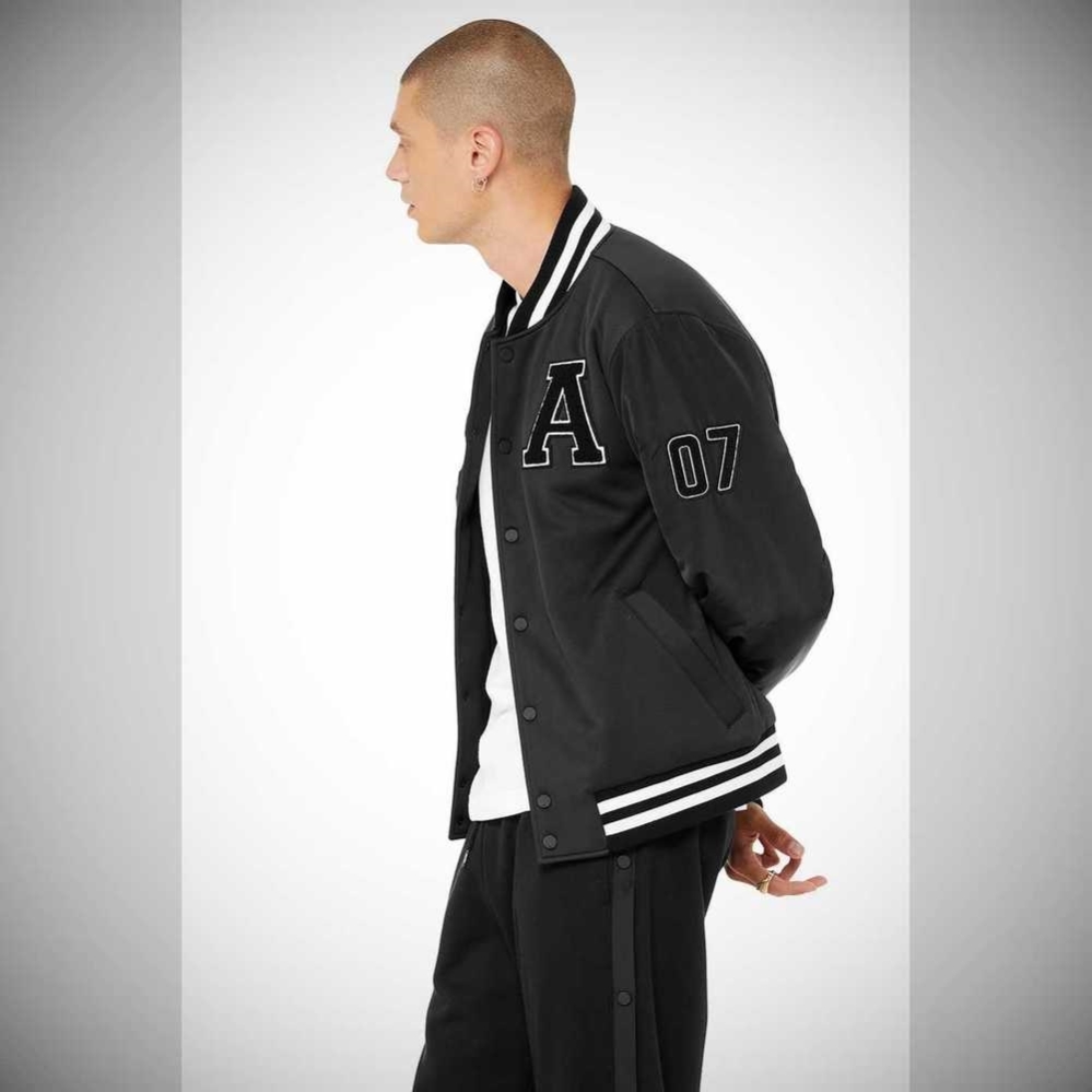 Alo Yoga G.O.A.T Jacke Herren Schwarz | YXMCJL318