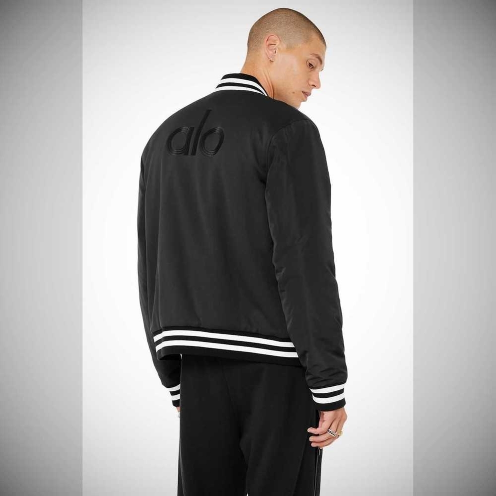 Alo Yoga G.O.A.T Jacke Herren Schwarz | YXMCJL318