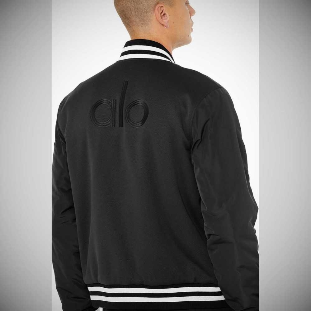 Alo Yoga G.O.A.T Jacke Herren Schwarz | YXMCJL318