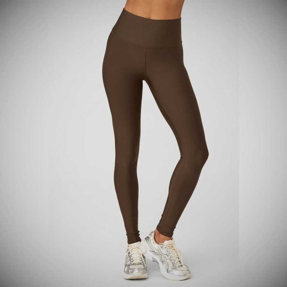 Alo Yoga High-Taille Airlift Leggings Damen Kaffee | CMIVZO805