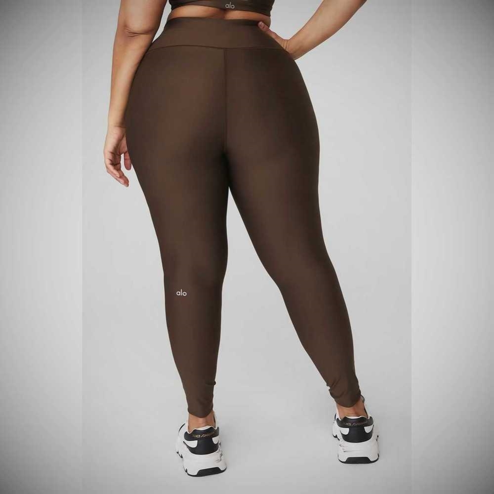 Alo Yoga High-Taille Airlift Leggings Damen Kaffee | CMIVZO805