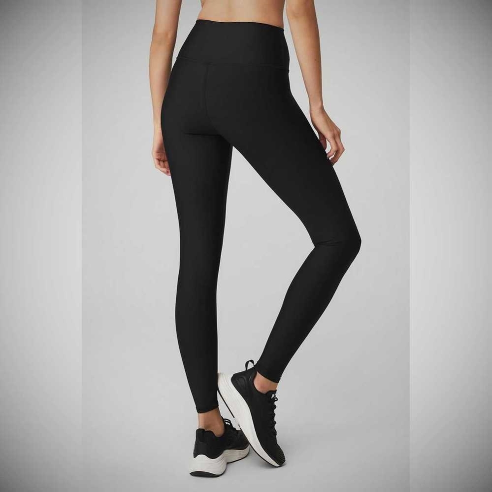 Alo Yoga High-Taille Airlift Leggings Damen Schwarz | FYJGXT438