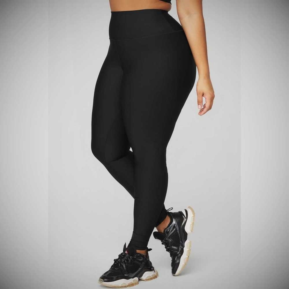 Alo Yoga High-Taille Airlift Leggings Damen Schwarz | FYJGXT438