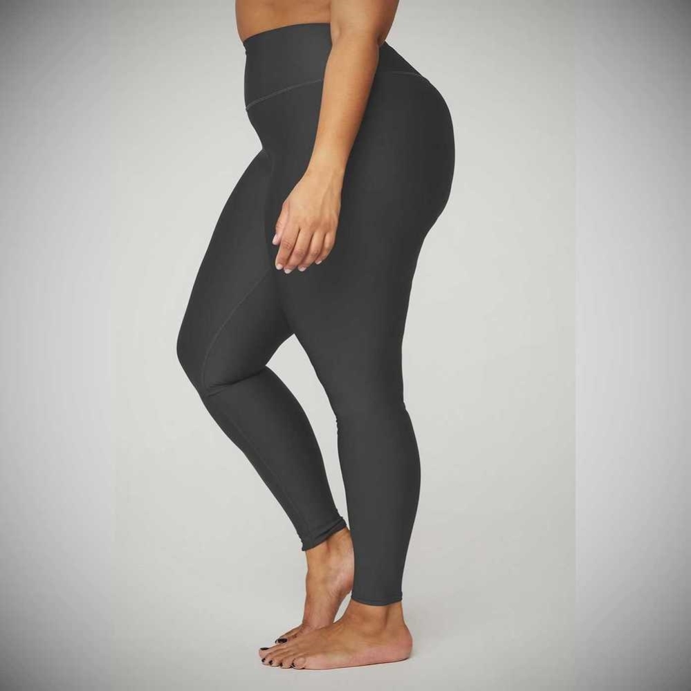 Alo Yoga High-Taille Airlift Leggings Damen Grau | HJQFZK324