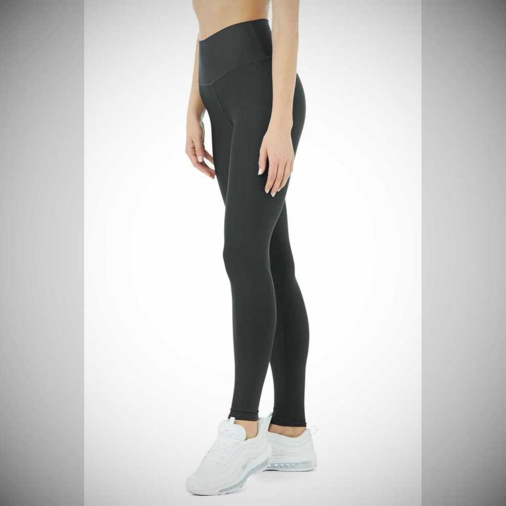 Alo Yoga High-Taille Airlift Leggings Damen Grau | VMPEAR752