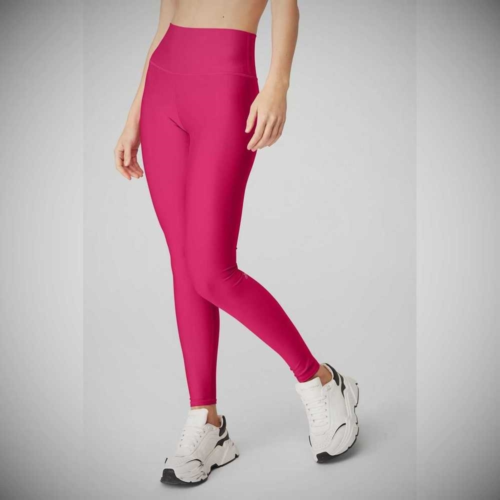 Alo Yoga High-Taille Airlift Leggings Damen Bordeaux | WUZAHF314