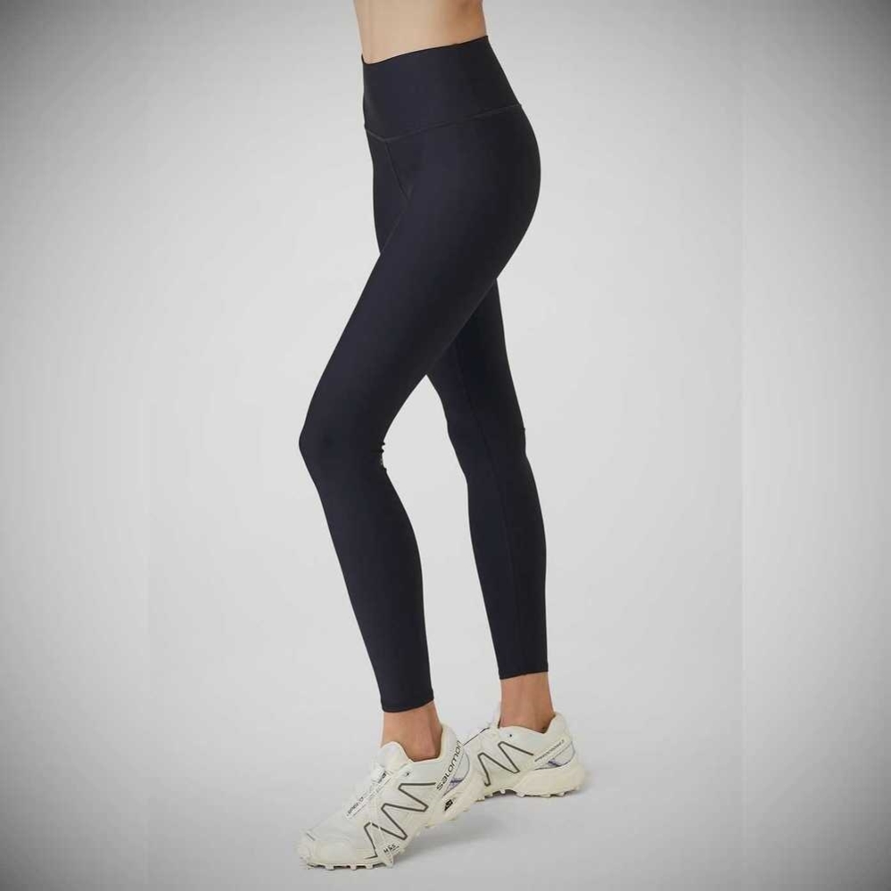 Alo Yoga High-Taille Airlift Leggings Damen Navy | YPBCIN932