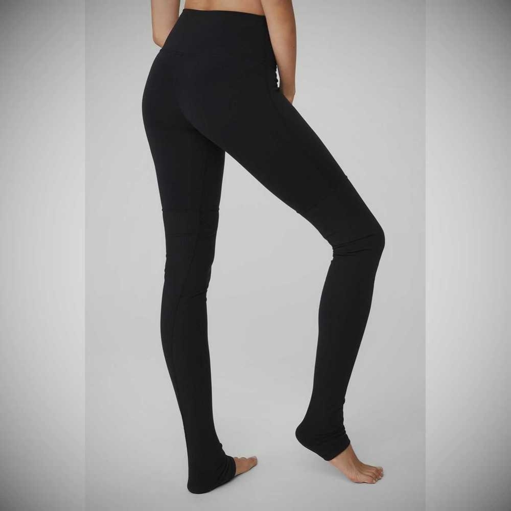 Alo Yoga High-Taille Goddess Leggings Damen Schwarz | HLGNAD395