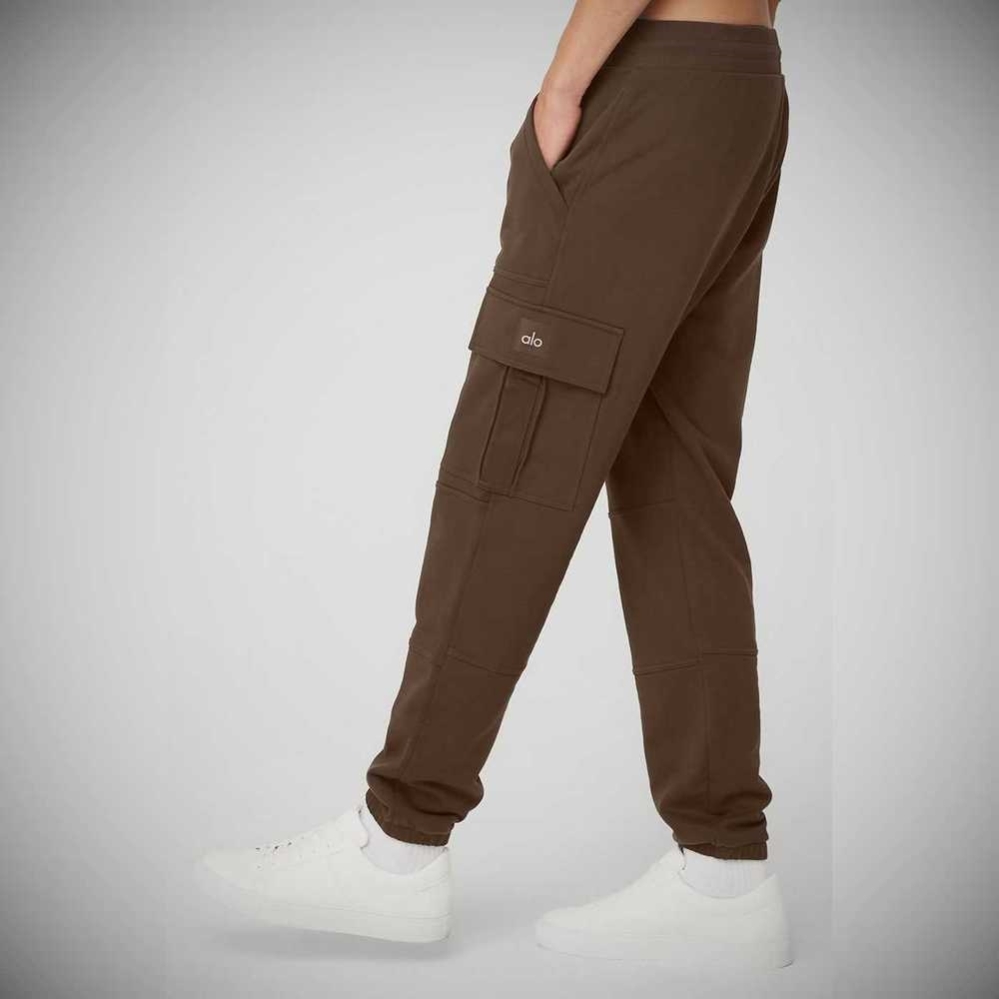 Alo Yoga Highline Cargo Hose Herren Kaffee | VSJTUO389