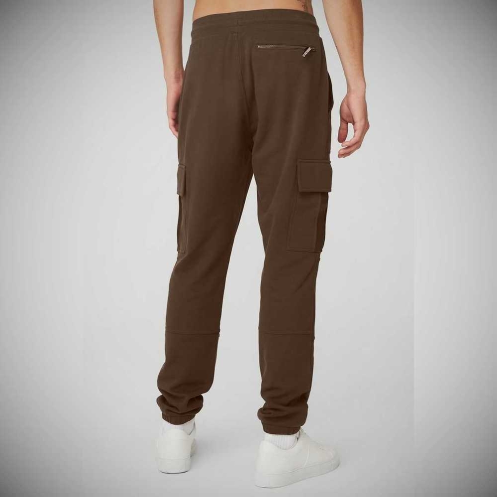 Alo Yoga Highline Cargo Hose Herren Kaffee | VSJTUO389