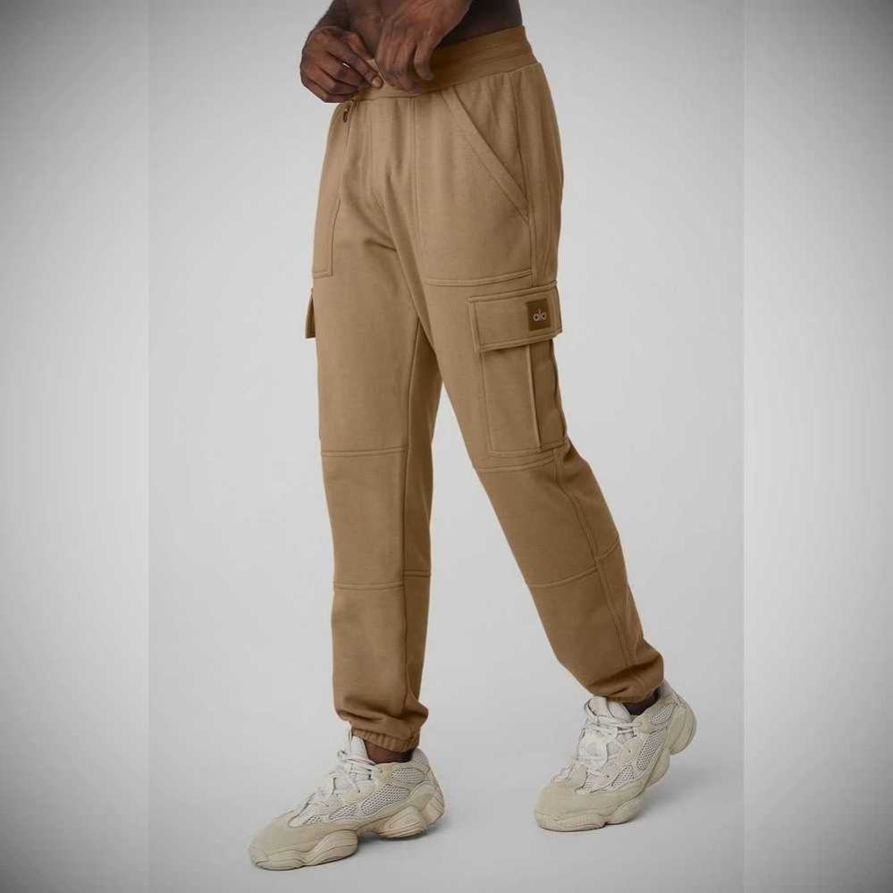 Alo Yoga Highline Cargo Sweathose Herren Braun | FHRQOC468