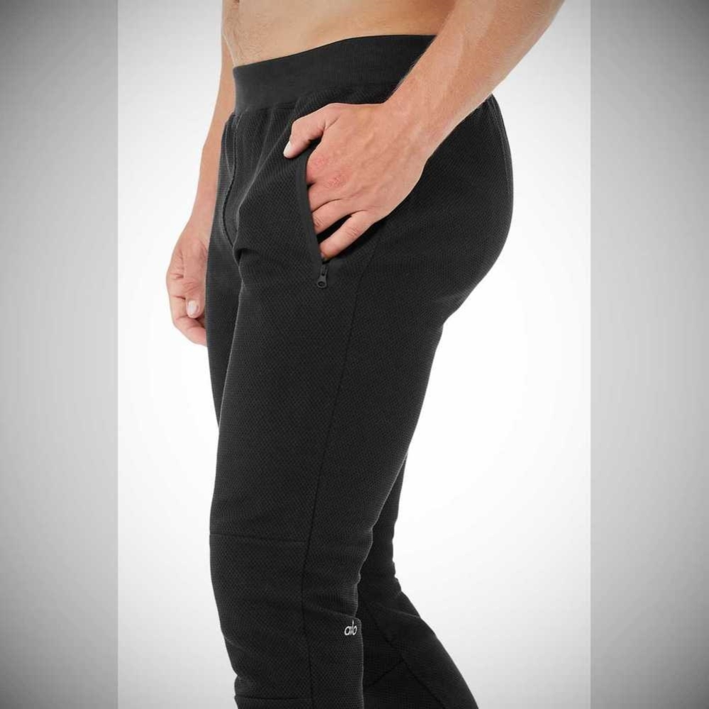 Alo Yoga Impel Sweathose Herren Schwarz | HFLOJV981