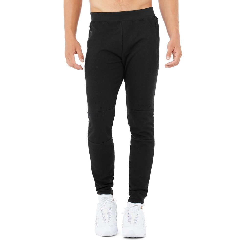 Alo Yoga Impel Sweathose Herren Schwarz | HFLOJV981